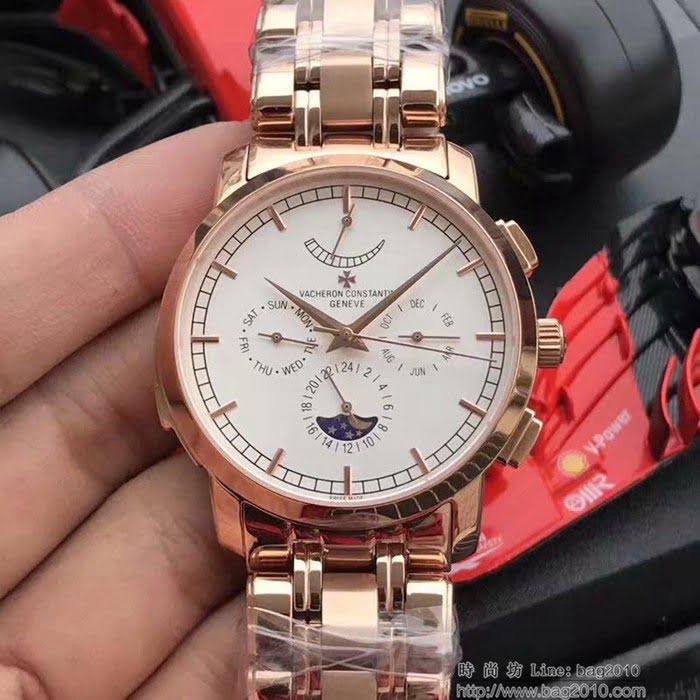 江詩丹頓 Vacheron Constantin F1精品 2019新款 進口9100多功能機芯 超強防水 高檔男士腕表  wssb4301